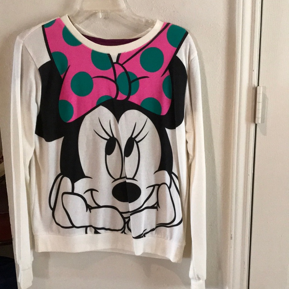Minney Mouse Disney Women Forever 21 Sweater